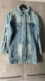 Lang verbleekt blauw JEANSJACK met S-gaten, Kleding | Dames, Spijkerbroeken en Jeans, Blauw, Ophalen of Verzenden, Zo goed als nieuw