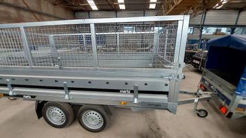 Stock de remorques à vendre en un lot ou séparé beschikbaar voor biedingen