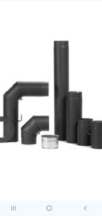 Kachelpijpen dikwandig staal 2 mm Ø 125 mm, Huis en Inrichting, Kachels, Ophalen, Nieuw