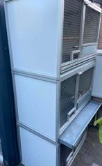 Aluminium kweekkooien, Ophalen, Gebruikt, Aluminium, Broedkooi of Kweekkooi
