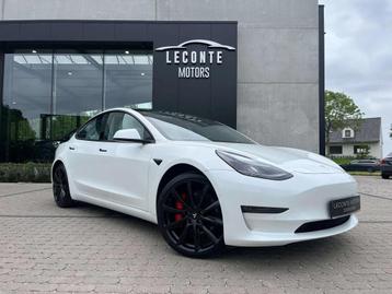 Tesla Model 3 78 kWh AWD Performance 513PK (bj 2021) beschikbaar voor biedingen