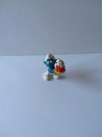 Smurf met taart, Verzamelen, Smurfen, Ophalen of Verzenden, Gebruikt, Poppetje, Figuurtje of Knuffel
