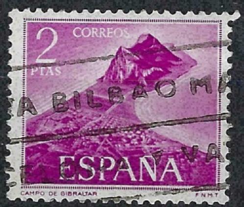 Spanje 1969 - Yvert 1594 - Rots van Gibraltar (ST), Postzegels en Munten, Postzegels | Europa | Spanje, Gestempeld, Verzenden