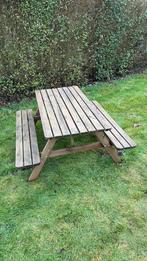Picknicktafel voor kinderen, Tuin en Terras, Gebruikt, Rechthoekig, Hout, Ophalen
