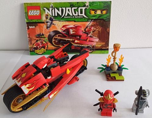 LEGO NINJAGO 9441 - KAI'S BLADE CYCLE, Enfants & Bébés, Jouets | Duplo & Lego, Utilisé, Lego, Enlèvement