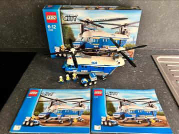 Lego City 4439 Politie Vrachthelikopter beschikbaar voor biedingen