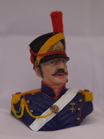 Napoléon Empire buste soldat grognard résine 13 cm 