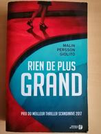 Rien de plus grand de M. Persson Giolito, Enlèvement ou Envoi