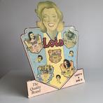 Leuk vintage Lois reclamebord uit karton, Ophalen of Verzenden, Gebruikt, Reclamebord