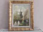 Windmolenlandschap van Vlaanderen, Antiek en Kunst, Kunst | Schilderijen | Klassiek, Ophalen