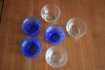 Set van 6 theelichthouders, Overige materialen, Blauw, Nieuw, Ophalen of Verzenden