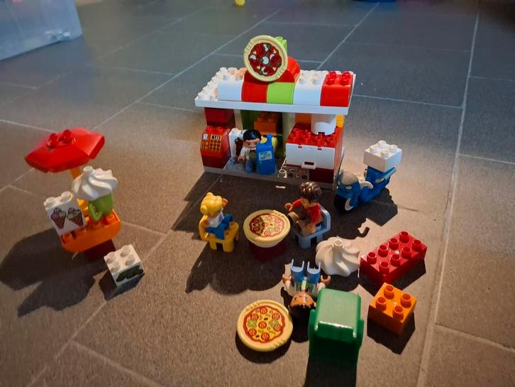 Lego Duplo pizzeria, Kinderen en Baby's, Speelgoed | Duplo en Lego, Ophalen