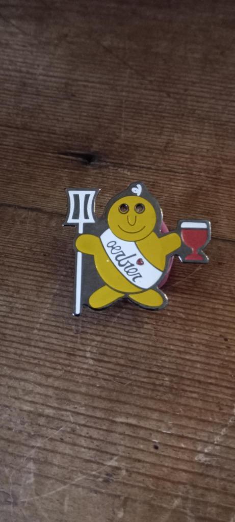 Brouwerijbier lichtgevende pin's De Dolle Brouwers, Verzamelen, Biermerken, Gebruikt, Overige typen, Overige merken, Ophalen of Verzenden