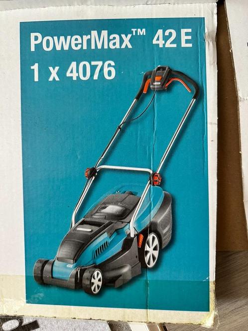 Gras opvangbak van grasmaaier - Gardena PowerMax 42E - NIEUW, Tuin en Terras, Grasmaaiers, Nieuw, Elektrische grasmaaier, 40 t/m 49 cm
