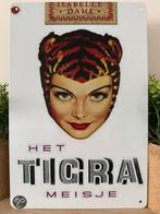 Metalen reclamebord Tigra, Verzamelen, Merken en Reclamevoorwerpen, Ophalen of Verzenden, Nieuw, Reclamebord