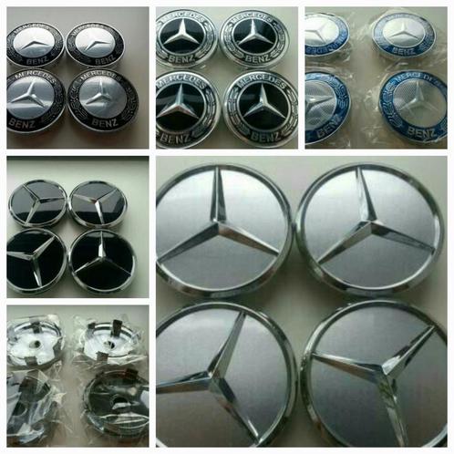 Mercedes naafdoppen/ logos/wieldoppen replica velgen Ø 60 mm, Auto diversen, Wieldoppen, Nieuw, Ophalen of Verzenden