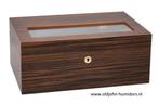 H169 ADORINI HUMIDOR VITTORIA GRANDE DELUXE 150 SIGAREN SLOT, Verzamelen, Verzenden, Nieuw, Tabaksdoos of Verpakking