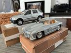 Mercedes ml 320 + Mercedes 300 sl papillon 1/24, Hobby en Vrije tijd, Ophalen, Gebruikt, Auto, Maisto
