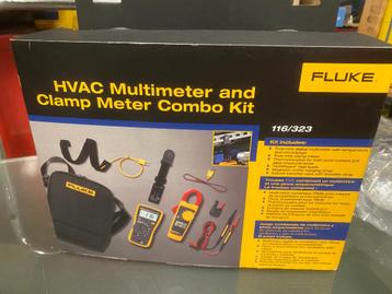 Fluke 116/323 HVAC-combinatieset Multimeter + Stroomtang, Doe-het-zelf en Bouw, Meetapparatuur, Ophalen of Verzenden, Nieuw, Multimeter