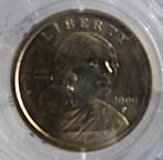 $1 Sacagawea 2000 P + certificaat, Postzegels en Munten, Verzenden, Overige materialen