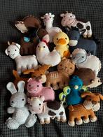Zelfgemaakte platte boerderij beestjes, Kinderen en Baby's, Speelgoed | Knuffels en Pluche, Ophalen of Verzenden, Zo goed als nieuw