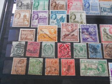 Australie et colonies grand lot de timbres anciens