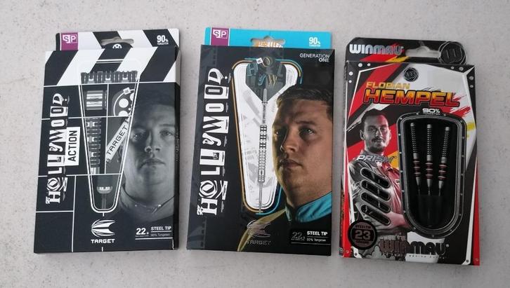 Verschillende setjes 22 gram & 23 gram., Sport en Fitness, Darts, Nieuw, Pijlen, Ophalen of Verzenden