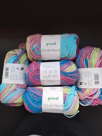 Sol de Mar II grűndl 5x100g / 210m zelfde badnummer !!   beschikbaar voor biedingen