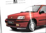 RENAULT CLIO,  2 folders, Boeken, Auto's | Folders en Tijdschriften, Ophalen of Verzenden, Zo goed als nieuw, Renault