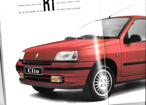 RENAULT CLIO,  2 folders, Boeken, Auto's | Folders en Tijdschriften, Zo goed als nieuw, Renault, Ophalen of Verzenden