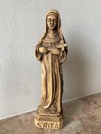 Beeldje Heilige Rita (hout?): 19,5 cm), Ophalen of Verzenden