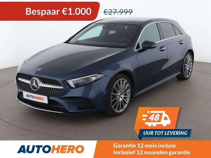 Mercedes-Benz A-Klasse 250 A 250e AMG Line (bj 2020), Auto's, Mercedes-Benz, Te koop, A-Klasse, 360° camera, ABS, Achteruitrijcamera