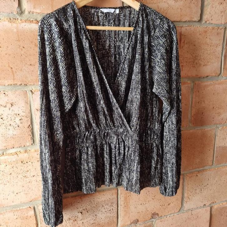 Kaki blouse, Kleding | Dames, Blouses en Tunieken, Zo goed als nieuw, Overige kleuren, Ophalen of Verzenden