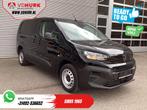 Peugeot Partner 1.5 HDi 100 pk L2 MARGE ZGAN Virtual Cockpit, Auto's, Bestelwagens en Lichte vracht, Zwart, Bedrijf, Onderhoudsboekje