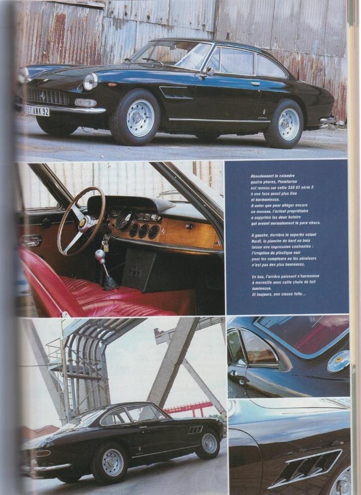 Ferrari 330 GT voiture de collection, Boeken, Auto's | Folders en Tijdschriften, Gelezen, Ferrari, Verzenden