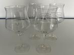 4 bierglazen Zeevonk, Verzamelen, Glas en Drinkglazen, Ophalen of Verzenden, Zo goed als nieuw, Bierglas