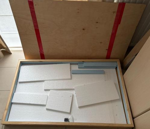 Houten opbergdoos voor verhuis/opberg breekbaar item, Doe-het-zelf en Bouw, Kratten en Dozen, Gebruikt, Doos, 100 cm of meer, 50 cm of meer