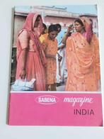 Sabena magazine 1967 Inde, Collections, Souvenirs Sabena, Comme neuf, Envoi