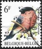 1 Postzegel België 1992 Vogels Goudvink, Postzegels en Munten, Frankeerzegel, Ophalen of Verzenden, Gestempeld, Gestempeld