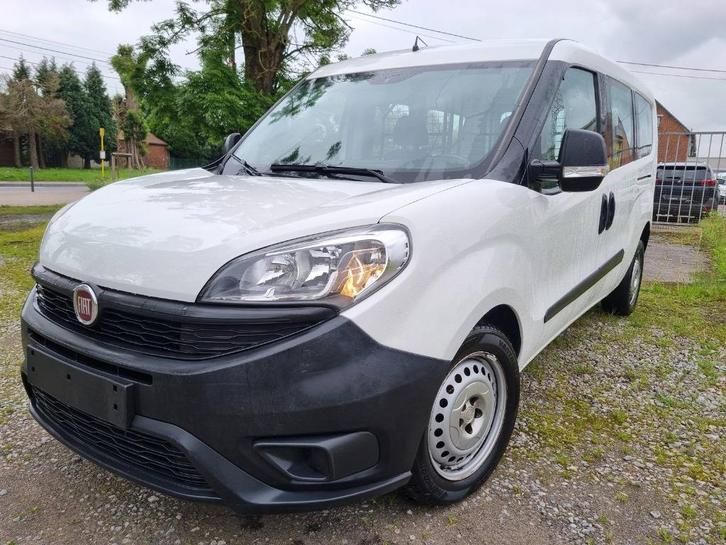 Fiat Doblo L2 long châssis 8/2017 euro6 1.3jtd 95cv 86727km, Auto's, Fiat, Bedrijf, Te koop, Doblo, ABS, Airbags, Bluetooth, Boordcomputer