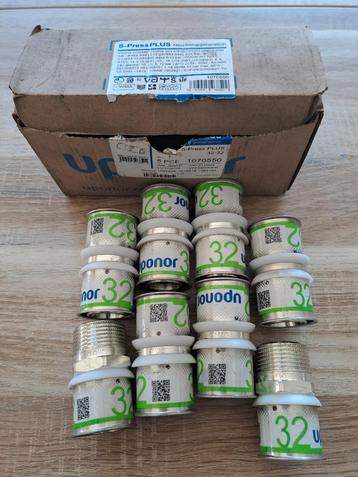 Uponor - S-Press PLUS koppeling en puntstuk 32-32 beschikbaar voor biedingen