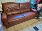 Canapé cuir, Enlèvement, Utilisé, Cuir
