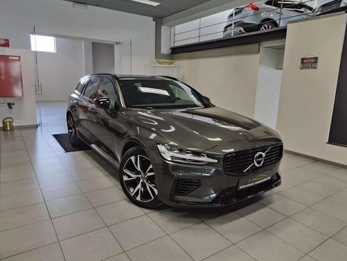 Volvo V60 PLUS DARK PLUG-IN HYBRID AWD OPEN DAK 19CO2, Auto's, Volvo, Bedrijf, Te koop, V60, 4x4, ABS, Achteruitrijcamera, Airbags