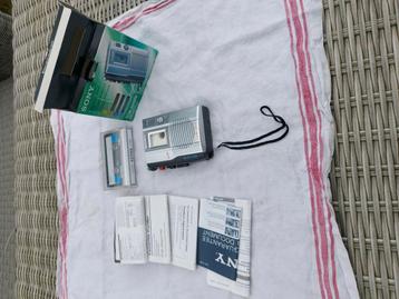 Retro Sony TCM-200DV voice recorder / cassetterecorder, beschikbaar voor biedingen