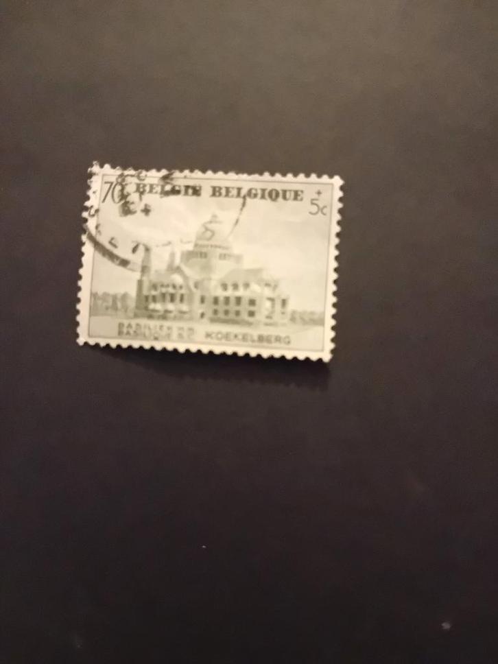 Postzegel nummerr 472 (1938), Postzegels en Munten, Postzegels | Europa | België, Gestempeld, Frankeerzegel, Kunst, Zonder envelop