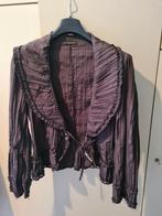 Vestje/bloes purper, Kleding | Dames, Jasjes, Kostuums en Pakken, Maat 38/40 (M), Lola & Liza, Paars, Ophalen of Verzenden