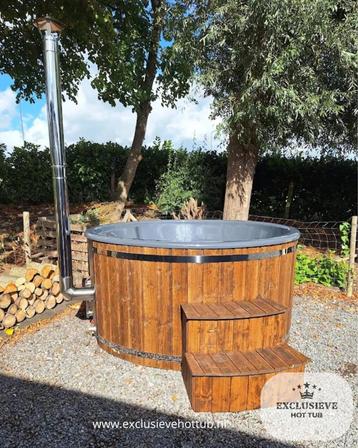 Exclusieve hottub houtgestookt-Elektrisch of Hybride!!! beschikbaar voor biedingen