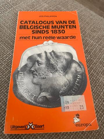 Catalogus van de Belgische munten sinds 1830 – Jos Philippen beschikbaar voor biedingen