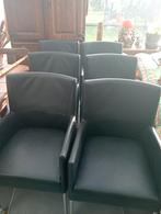 6 chaises desing, Maison & Meubles, Chaises, Enlèvement, Utilisé, Noir