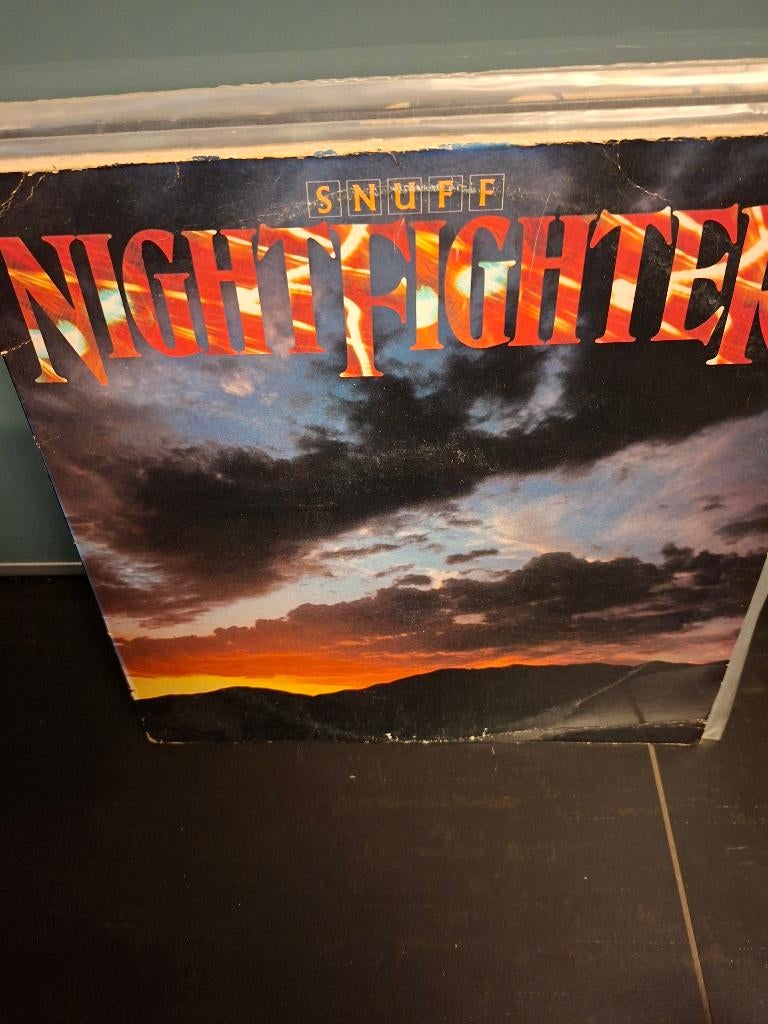 lp - snuff - night fighter - vak 10, Ophalen of Verzenden, Gebruikt